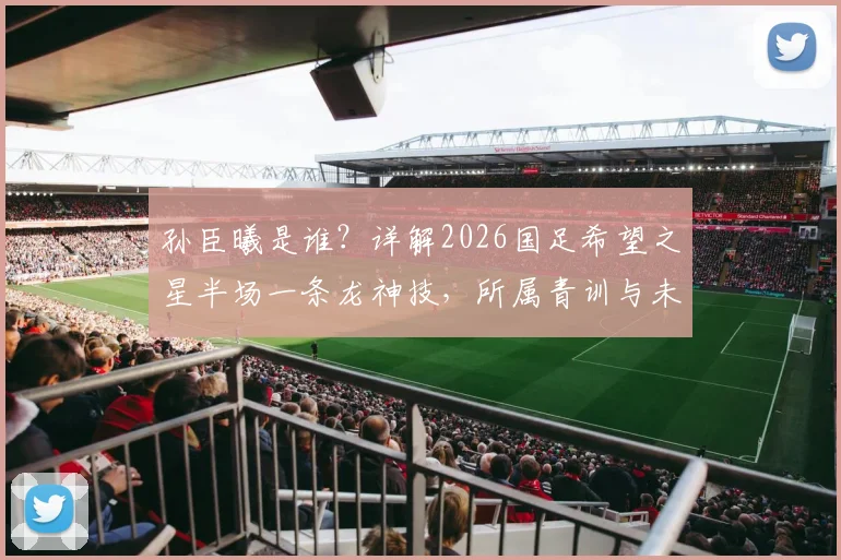 孙臣曦是谁？详解2026国足希望之星半场一条龙神技，所属青训与未来前景分析